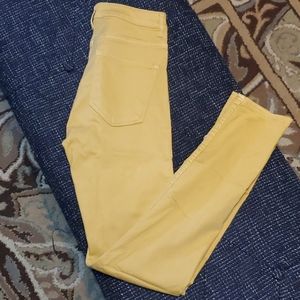 H & M-& Denim mustard jeans-Size 26